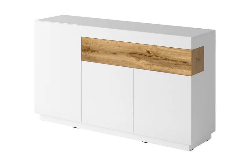 Tomeka Byrå - Vit/Trä - Förvaring - Förvaringsmöbler - Byrå