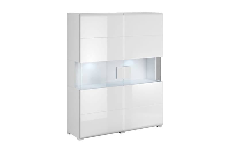 Toreno Highboard 39x122 cm - Vit - Förvaring - Förvaringsmöbler - Byrå