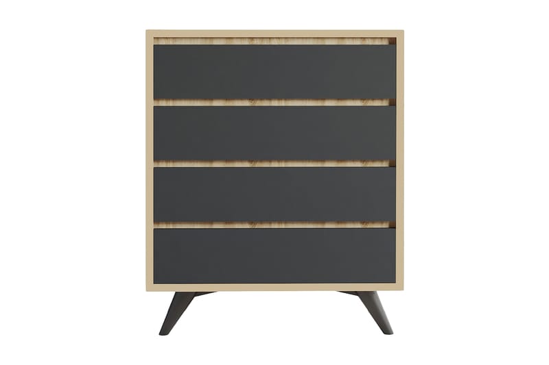 UKHAND Byrå 70x86 cm Brun - Förvaring - Förvaringsmöbler - Byrå