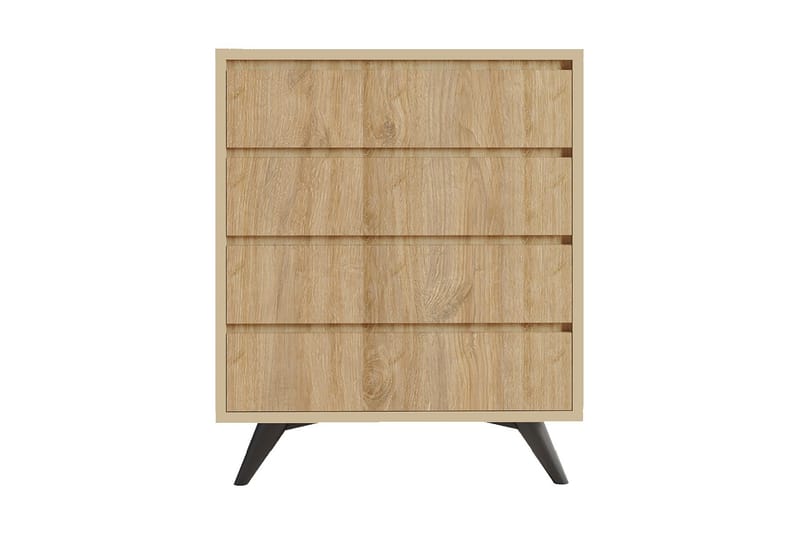 UKHAND Byrå 70x86 cm Brun - Förvaring - Förvaringsmöbler - Byrå