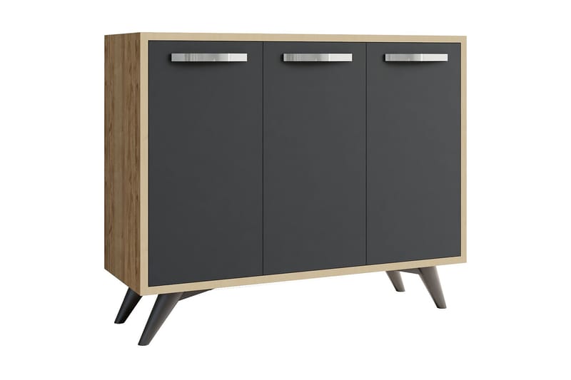 UKHAND Förvaringsskåp 100x82 cm Brun - Förvaring - Förvaringsmöbler - Byrå