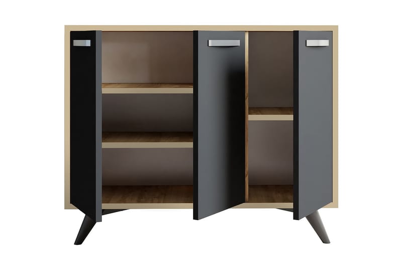 UKHAND Förvaringsskåp 100x82 cm Brun - Förvaring - Förvaringsmöbler - Byrå