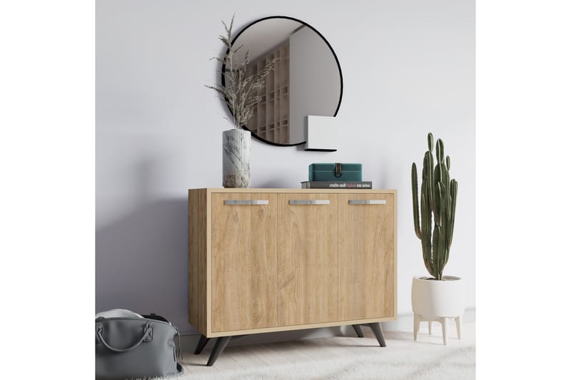 UKHAND Förvaringsskåp 100x82 cm Brun - Förvaring - Förvaringsmöbler - Byrå