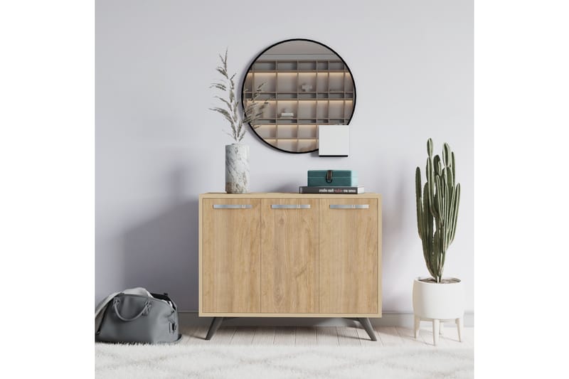UKHAND Förvaringsskåp 100x82 cm Brun - Förvaring - Förvaringsmöbler - Byrå
