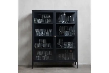 Umbri Highboard 110x140 cm - Svart - Förvaring - Förvaringsmöbler - Byrå