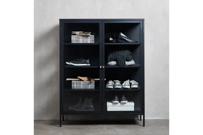 Umbri Highboard 110x140 cm - Svart - Förvaring - Förvaringsmöbler - Byrå