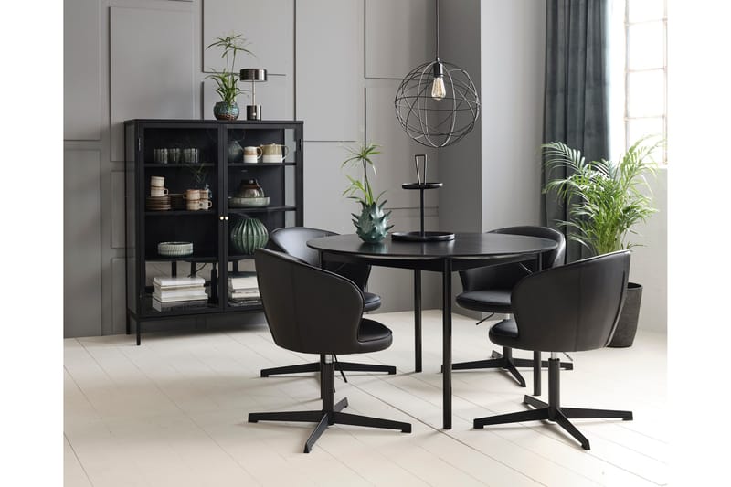Umbri Highboard 110x140 cm - Svart - Förvaring - Förvaringsmöbler - Byrå