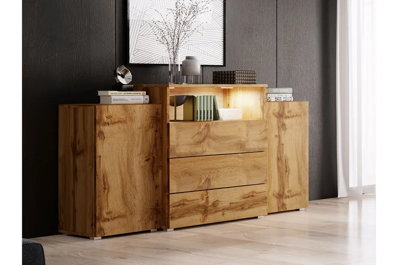 Urbanie Byrå 39x150 cm - Natur - Förvaring - Förvaringsmöbler - Byrå