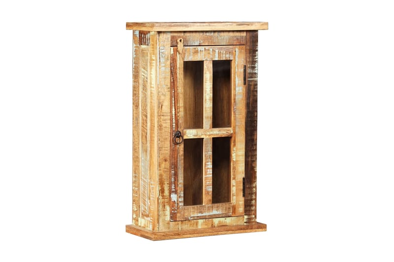 Väggskåp massivt återvunnet trä 44x21x72 cm - Brun - Förvaring - Förvaringsmöbler - Byrå