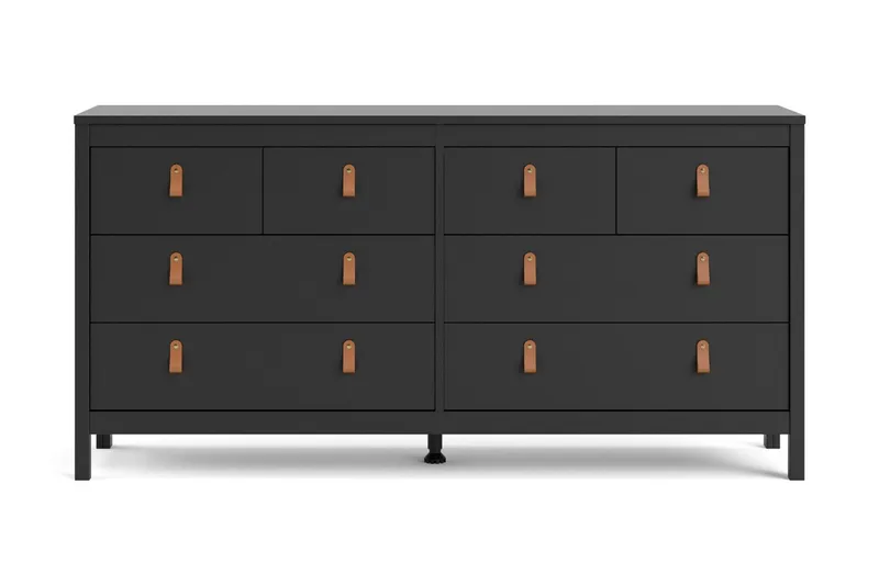 Vallvidera Byrå 38x159 cm - Svart - Förvaring - Förvaringsmöbler - Byrå