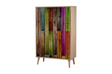 Vellavie Skåp 80 cm Regnbågspanel