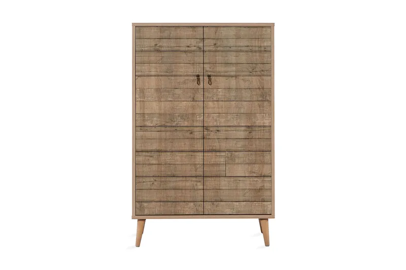 Vellavie Skåp 80 cm Träpanel - Brun - Förvaring - Förvaringsmöbler - Byrå