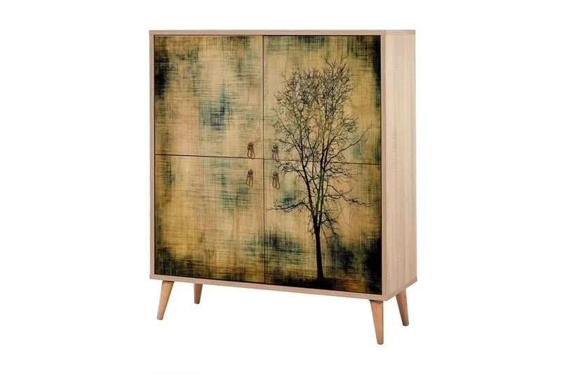 Vellavie Skåp 95 cm Trädsilhuett - Förvaring - Förvaringsmöbler - Byrå