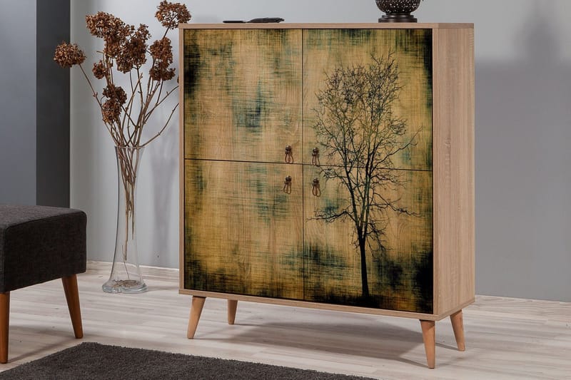 Vellavie Skåp 95 cm Trädsilhuett - Förvaring - Förvaringsmöbler - Byrå