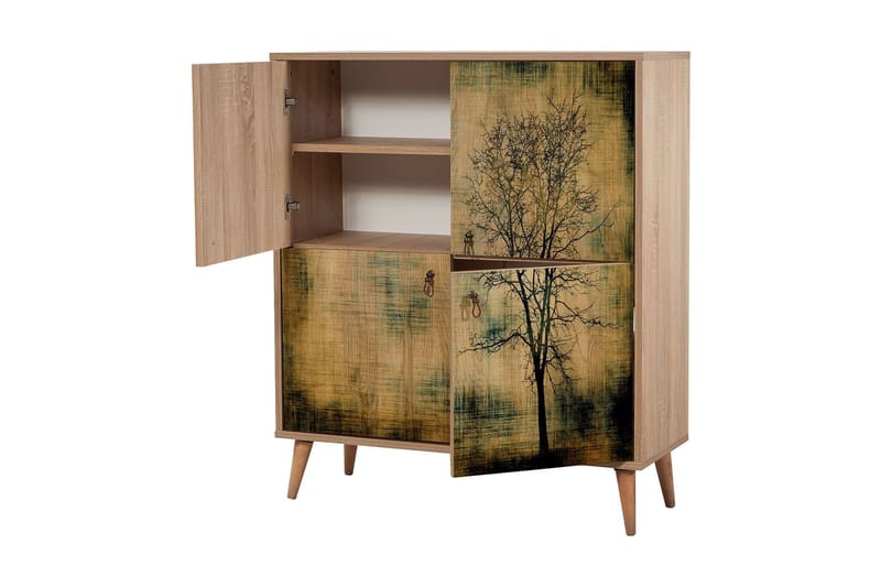 Vellavie Skåp 95 cm Trädsilhuett - Förvaring - Förvaringsmöbler - Byrå