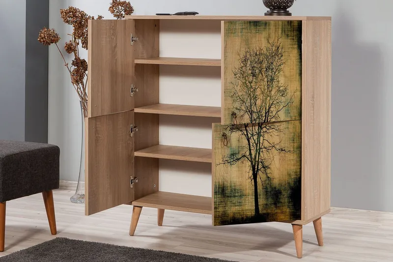 Vellavie Skåp 95 cm Trädsilhuett - Förvaring - Förvaringsmöbler - Byrå