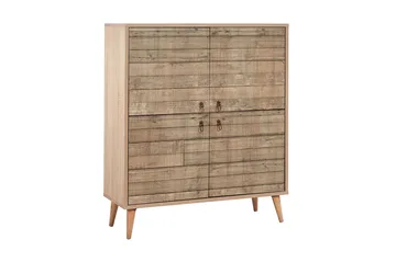 Vellavie Skåp 95 cm Träpanel - Brun - Förvaring - Förvaringsmöbler - Byrå