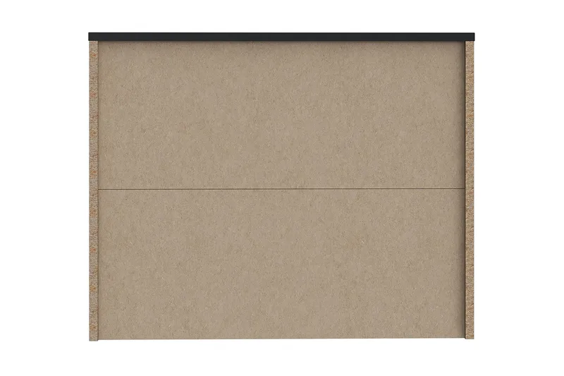 Vergina Byrå 42x100 cm - Brun/Svart - Förvaring - Förvaringsmöbler - Byrå