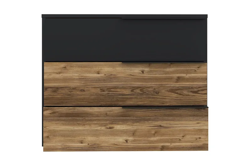 Vergina Byrå 42x100 cm - Brun/Svart - Förvaring - Förvaringsmöbler - Byrå