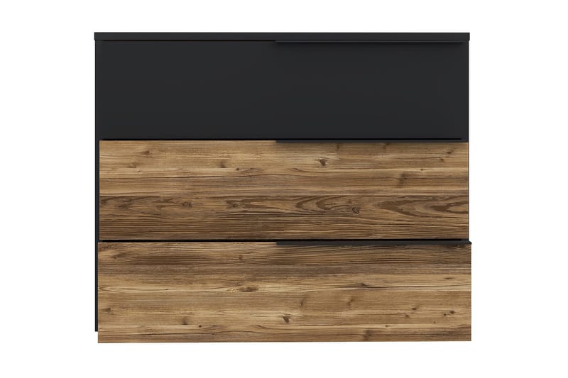 Vergina Byrå 42x100 cm - Brun/Svart - Förvaring - Förvaringsmöbler - Byrå