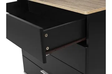 Walpi Byrå 79 cm - Svart - F örvaring - Förvaringsmöbler - Byrå