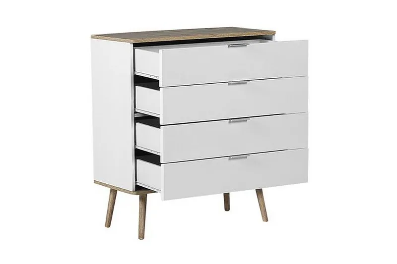 Walpi Byrå 79 cm - Vit - Förvaring - Förvaringsmöbler - Byrå