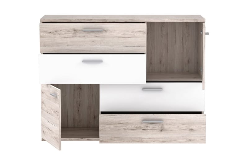 Waunifor Byrå 125 cm - Ljusgrå - Förvaring - Förvaringsmöbler - Byrå