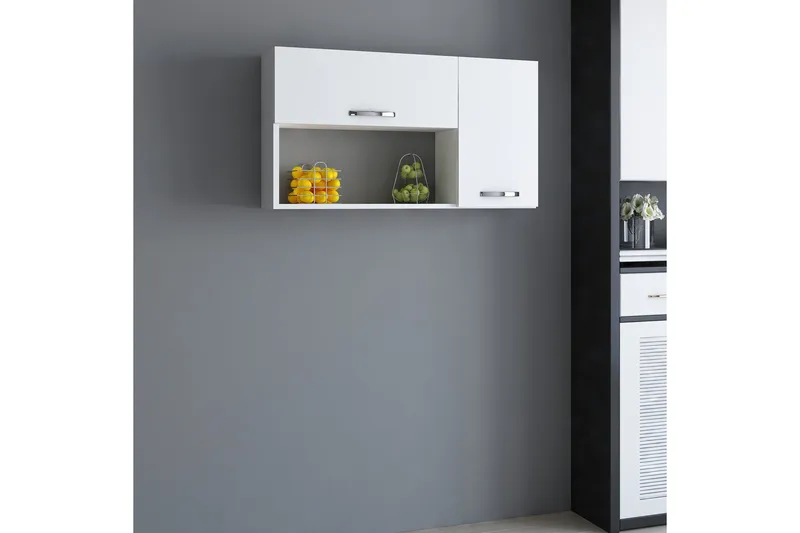 Weisenfluh Förvaringsskåp 90 cm - Vit - Förvaring - Förvaringsmöbler - Byrå