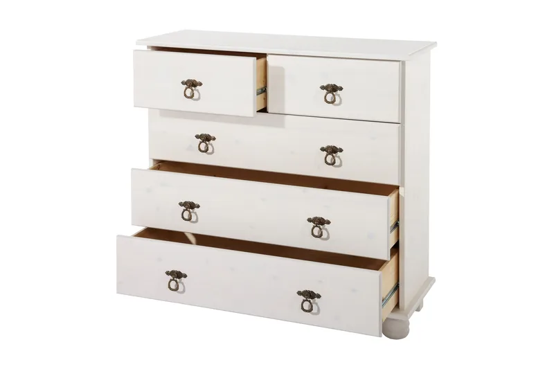 Welton Byrå 82 cm - Vit - Förvaring - Förvaringsmöbler - Byrå