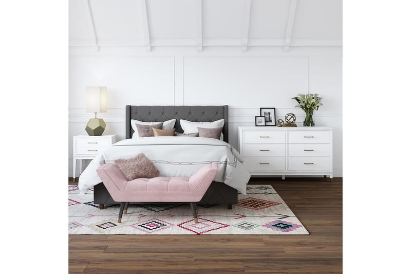 WESTERLEIGH Byrå 144x41 cm Vit - CosmoLiving - Förvaring - Förvaringsmöbler - Byrå