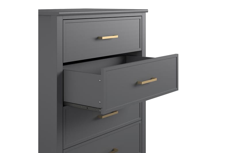 Westerleigh Byrå 76x50 cm Grafitgrå - CosmoLiving - Förvaring - Förvaringsmöbler - Byrå