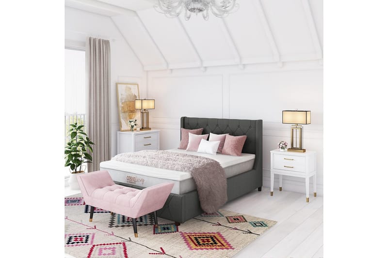 Westerleigh Byrå 76x50 cm Vit - CosmoLiving - Förvaring - Förvaringsmöbler - Byrå