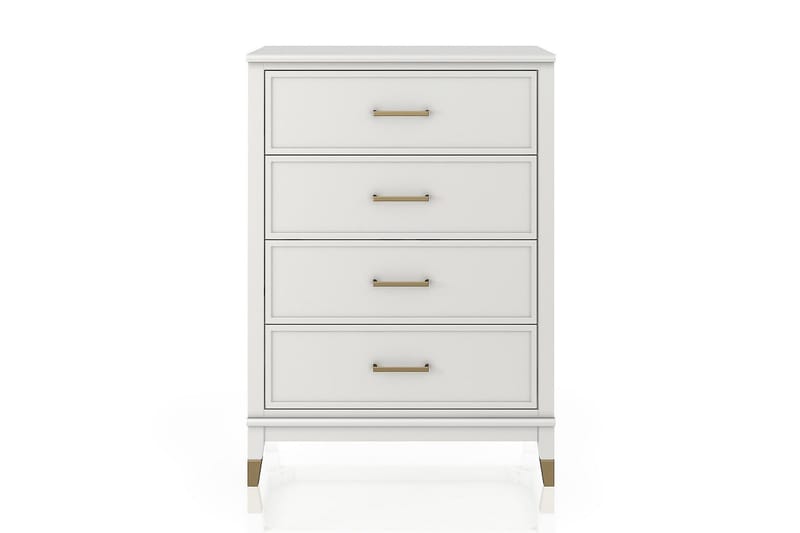 Westerleigh Byrå 76x50 cm Vit - Förvaring - Förvaringsmöbler - Byrå