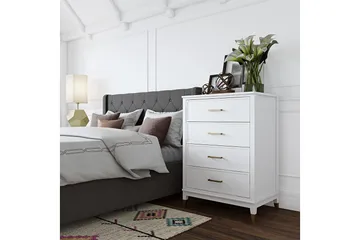 Westerleigh Byrå 76x50 cm Vit - Förvaring - Förvaringsmöbler - Byrå