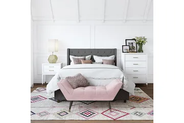 Westerleigh Byrå 76x50 cm Vit - Förvaring - Förvaringsmöbler - Byrå
