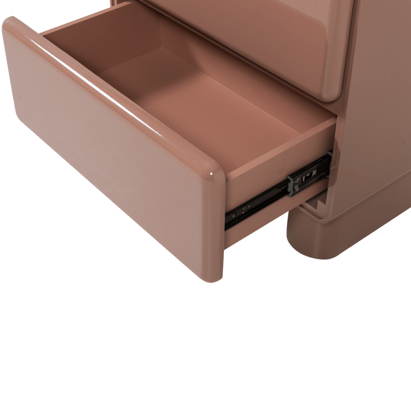 Byrå/Nattduksbord Lustra 57 cm - Gammalrosa - Möbler - Sovrum - Sängbord