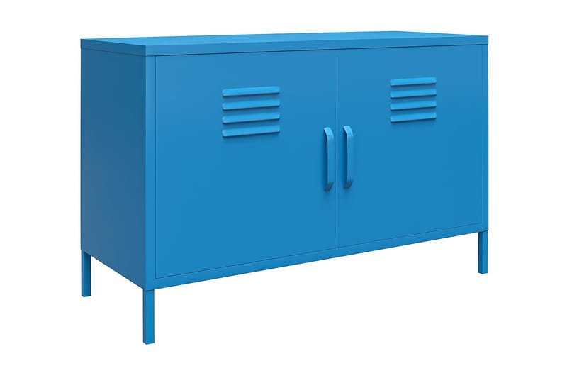 CACHE Skänk 100x40 cm 2 Dörrar Blå - Skänkar & sideboards