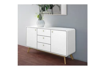 Cassie Skänk i Trä - Vit - Förvaring - Förvaringsmöbler - Skänkar & sideboards