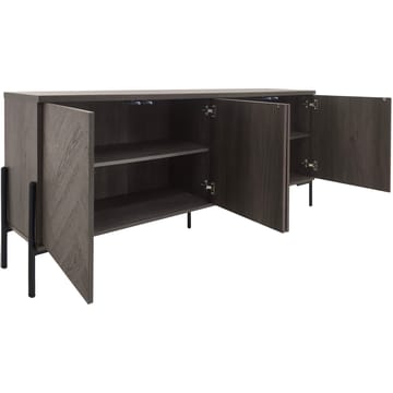 Charlene Skänk 175x75 cm - Vit fiskbensek / vit ek - Förvaring - Förvaringsmöbler - Skänkar & sideboards