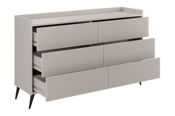 Chiku Byrå 150 cm - Beige - Förvaring - Förvaringsmöbler - Byrå