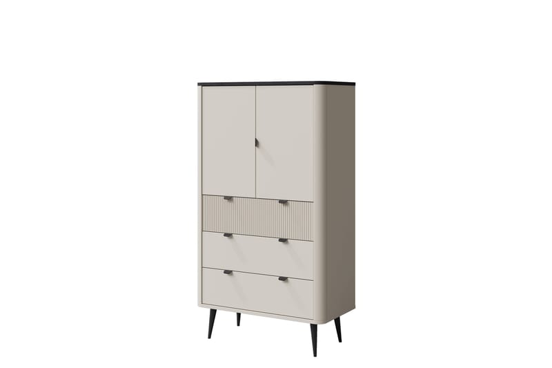 Cucina Highboard - Beige/Grå - Förvaring - Förvaringsmöbler - Byrå