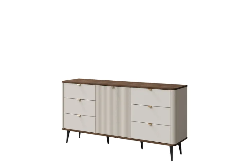 Cucina Skänk 160x40 cm - Beige - Förvaring - Förvaringsmöbler - Skänkar & sideboards