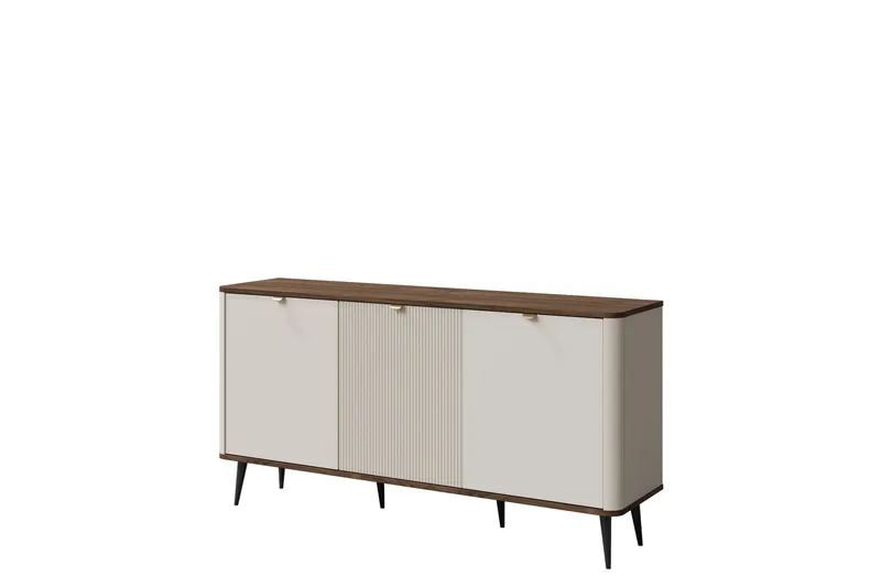 Cucina Skänk 160x40 cm, Beige/Brun