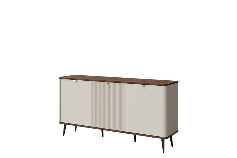 Cucina Skänk 160x40 cm - Beige/Brun - Förvaring - Förvaringsmöbler - Skänkar & sideboards