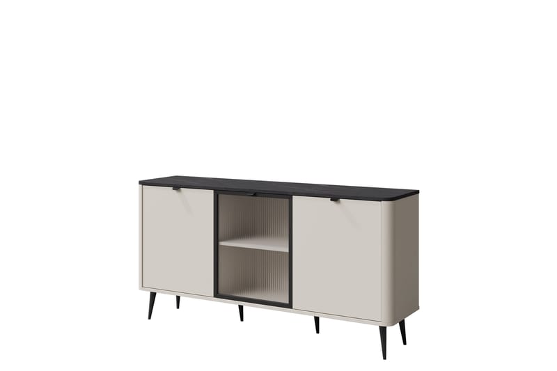 Cucina Skänk 160x40 cm - Beige/Grå - Förvaring - Förvaringsmöbler - Skänkar & sideboards