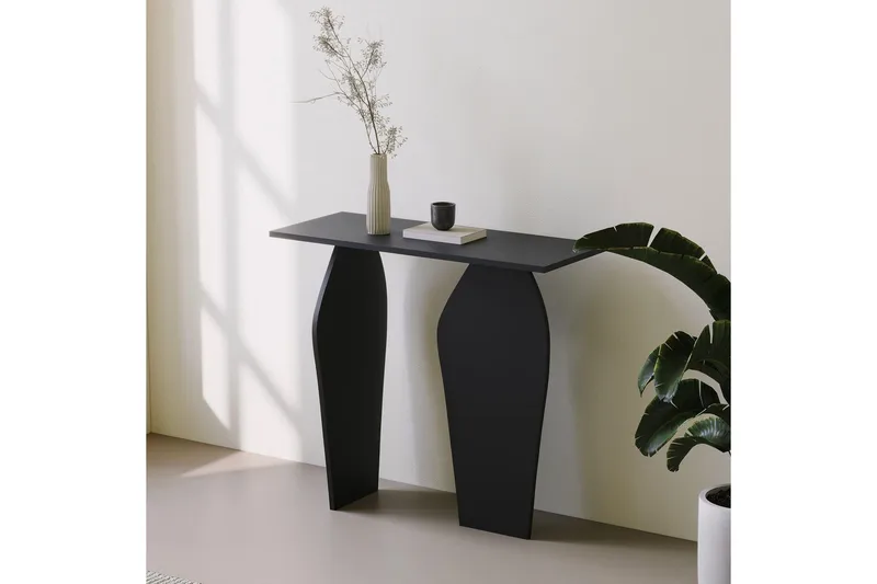 Decorotika Byrå 100 cm - Svart - Möbler - Vardagsrum - Soffbord & vardagsrumsbord - Avlastningsbord & konsolbord