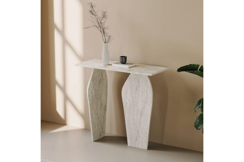 Decorotika Byrå 100 cm - Travertine - Möbler - Vardagsrum - Soffbord & vardagsrumsbord - Avlastningsbord & konsolbord