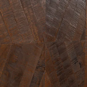 Don Högskåp 110x160 cm - mörkbrun med svarta detaljer - Förvaring - Förvaringsmöbler - Byrå