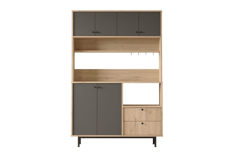 Donae Highboard, Ek/Antracit