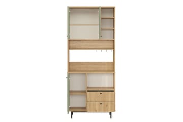 Donae Highboard - Ek/Grön - Förvaring - Förvaringsmöbler - Byrå